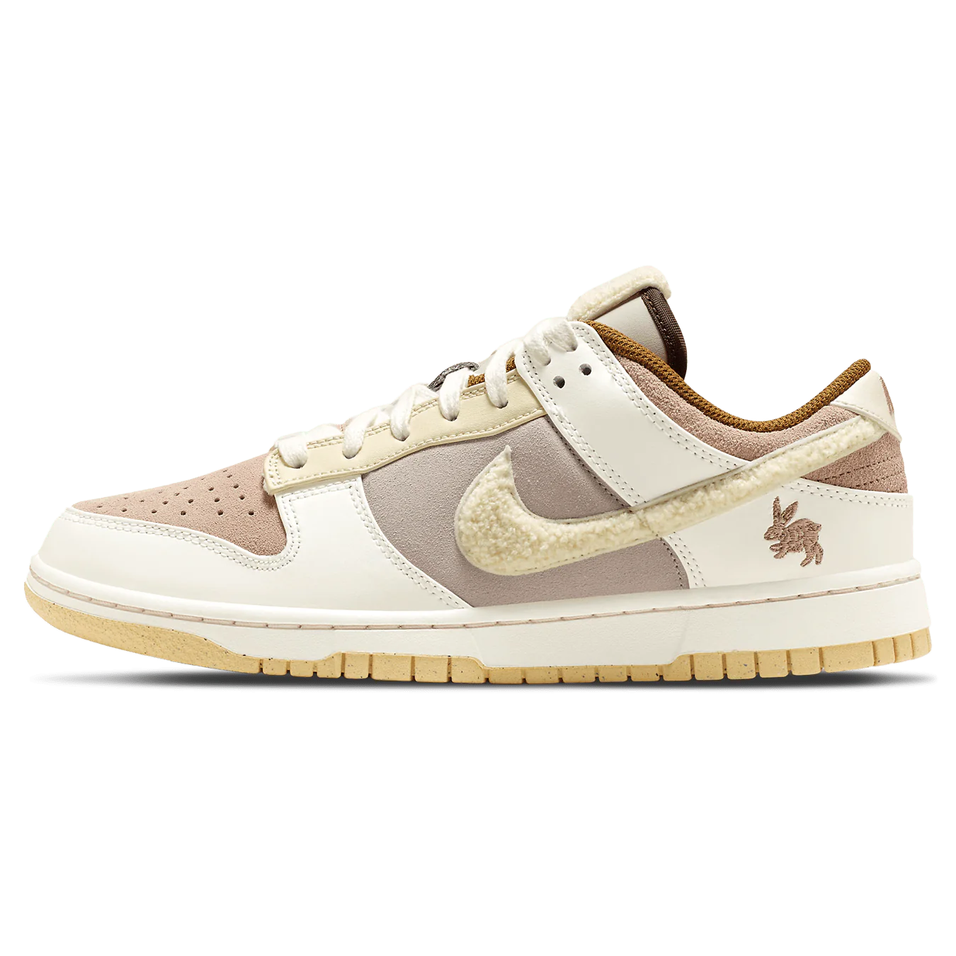 Nike Dunk Low Retro PRM Year Of The Rabbit Fossil Stone thumbnail 3