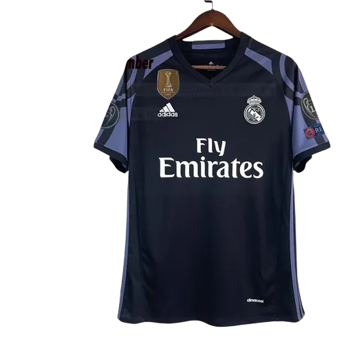 16 17 Real Madrid s second away football jersey Champions League version - Image 1