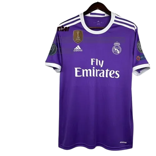 16 17 Real Madrid away football jersey Champions League version - Image 1