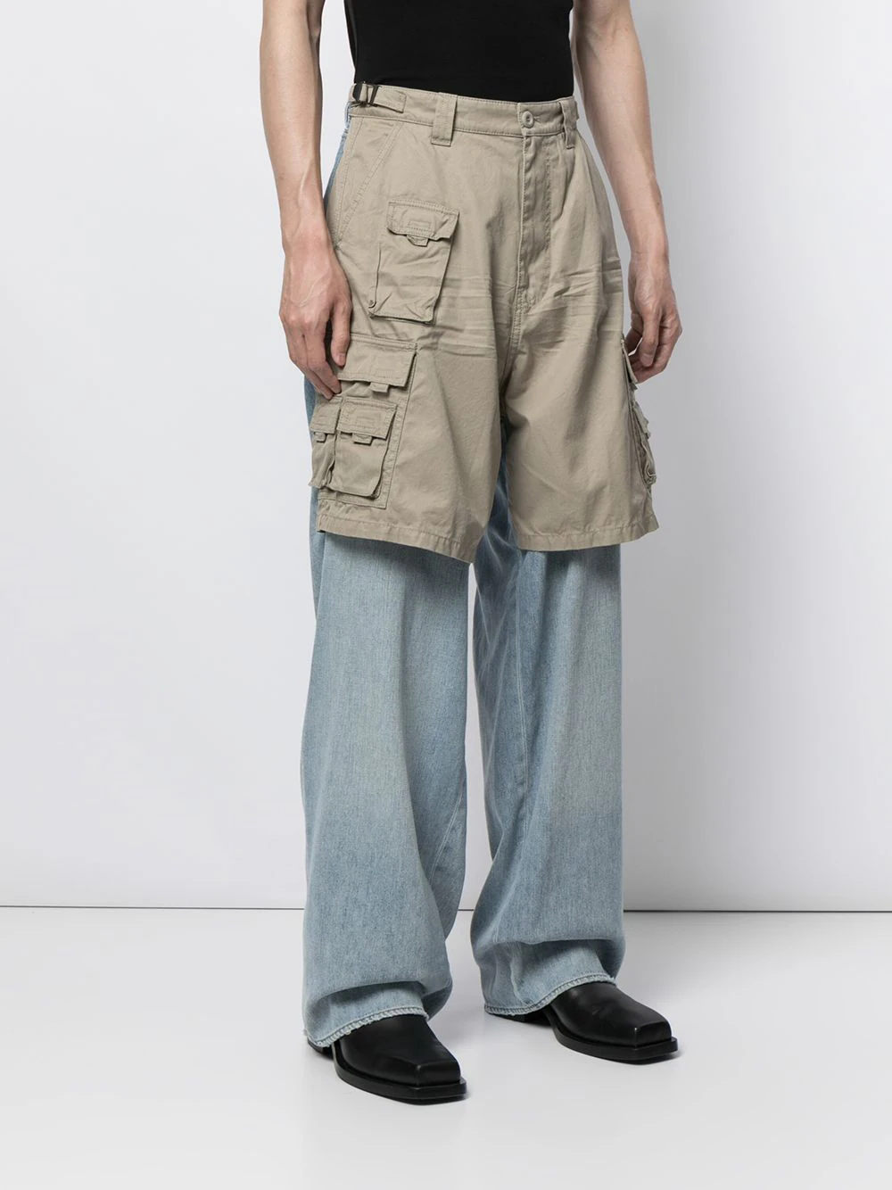 Balenciaga Hybrid Cargo Pants - Image 1