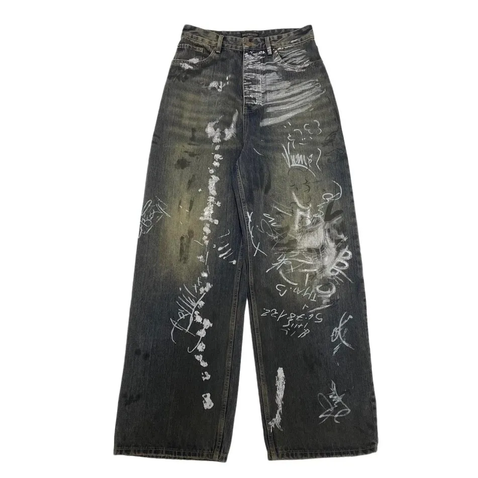 BLenciaga Graffiti Pants 2 Styles thumbnail 2