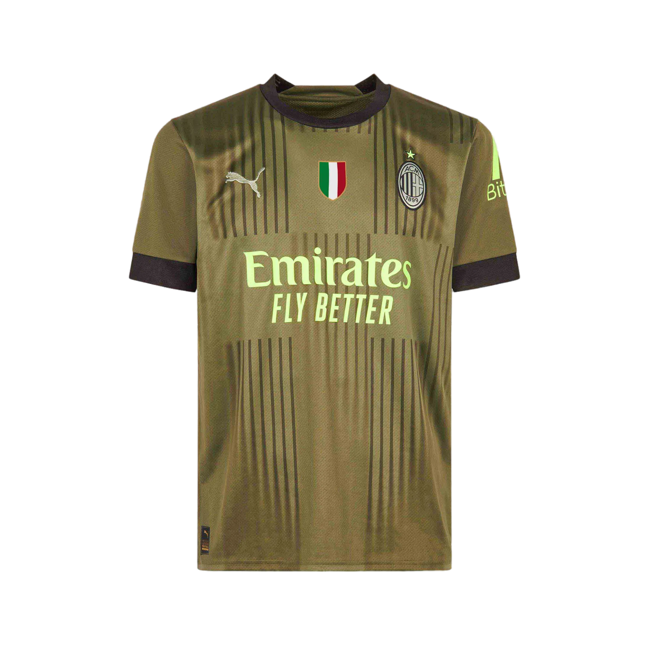 milan football jersey t-shirt - Green thumbnail 3