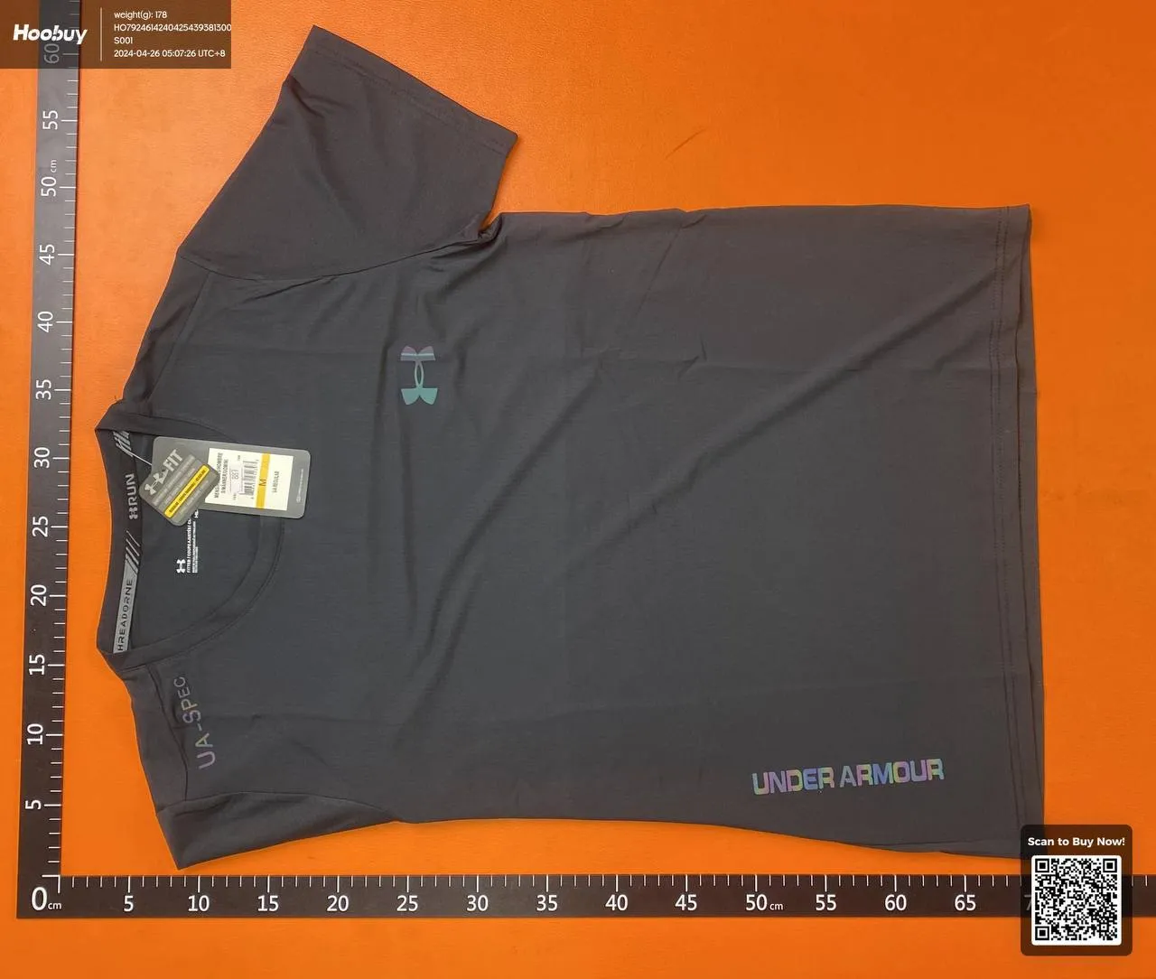 UNDER ARMOUR gym t-shirt thumbnail 3