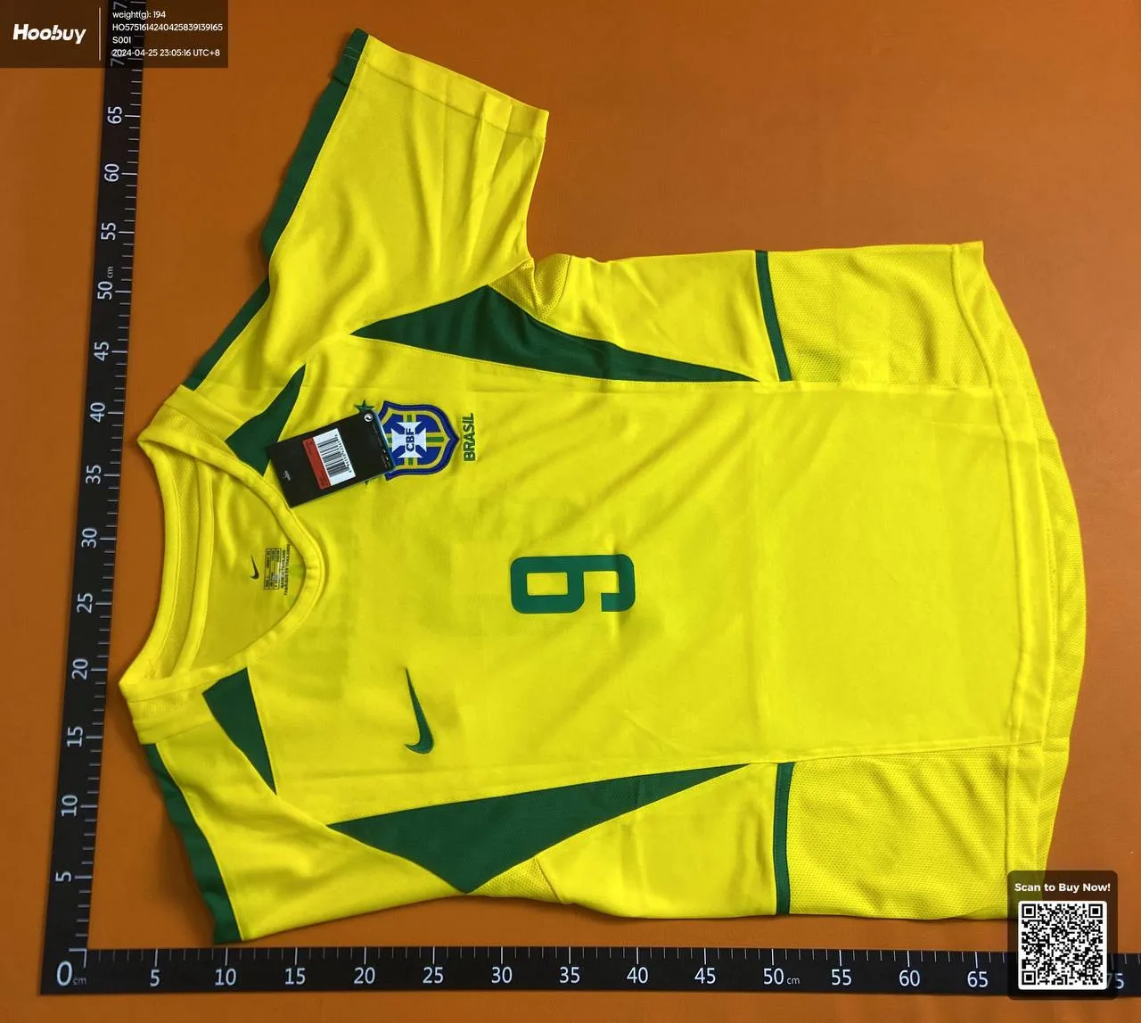 Retro Brazil jersey - Image 1
