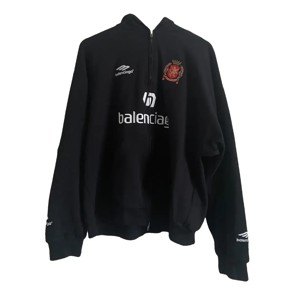 Balenciaga Paris Soccer Zip Up Hoodie - Image 1