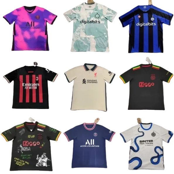 Football TEE Psg - Roma - Brazil - Inter - Ajax - France - Portugal - Italy - Japan - Arsenal - Atletico.... - Image 1