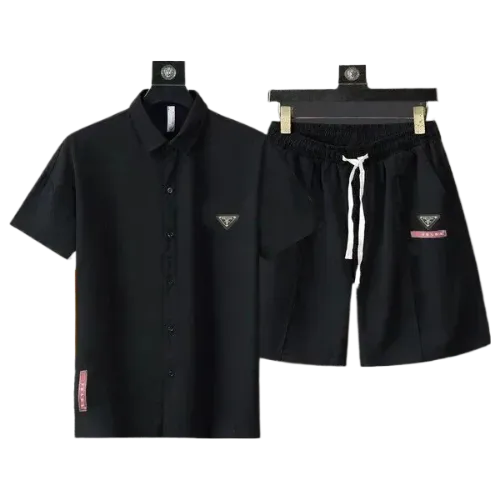 Luxury set T shirt Shorts Moncler Prada Fendi Gucci Louis Vuitton - Image 1