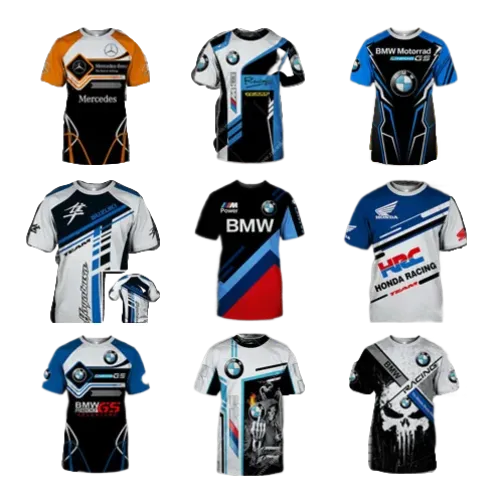 Motorsport Tee Mercedes BMW - Honda - Alpine - Ferrari - Image 1