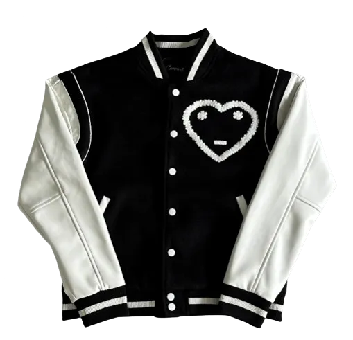 Car Sicko Heart Varsity Jacket - Image 1