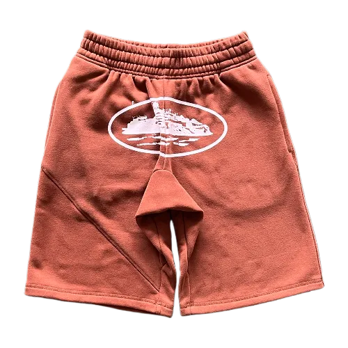 CORTEIZ SHORTS BROWN - Image 1