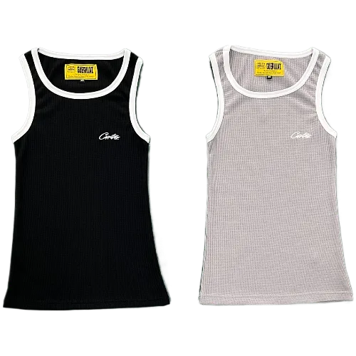 corteiz tanktop Men's white edge - Image 1