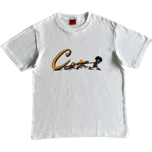 corteiz tee little boy pulling a rope - Image 1