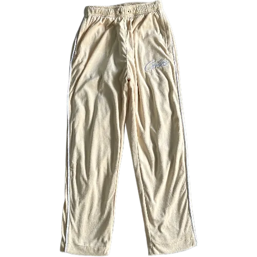 corteiz pants Velor tracksuit – Cream - Image 1