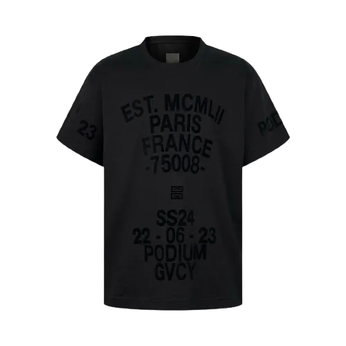Givenchy Black Tee - Image 1