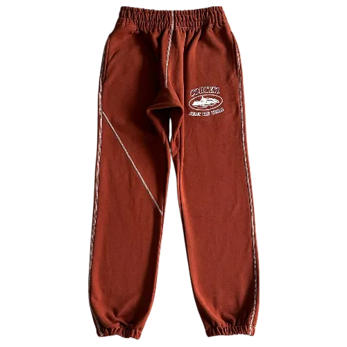 corteiz pants tracksuit brown - Image 1