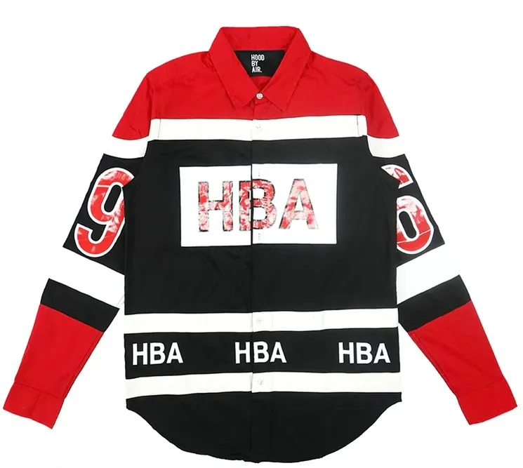 Hood By Air Hockey Button Up Shirt 2 Styles
