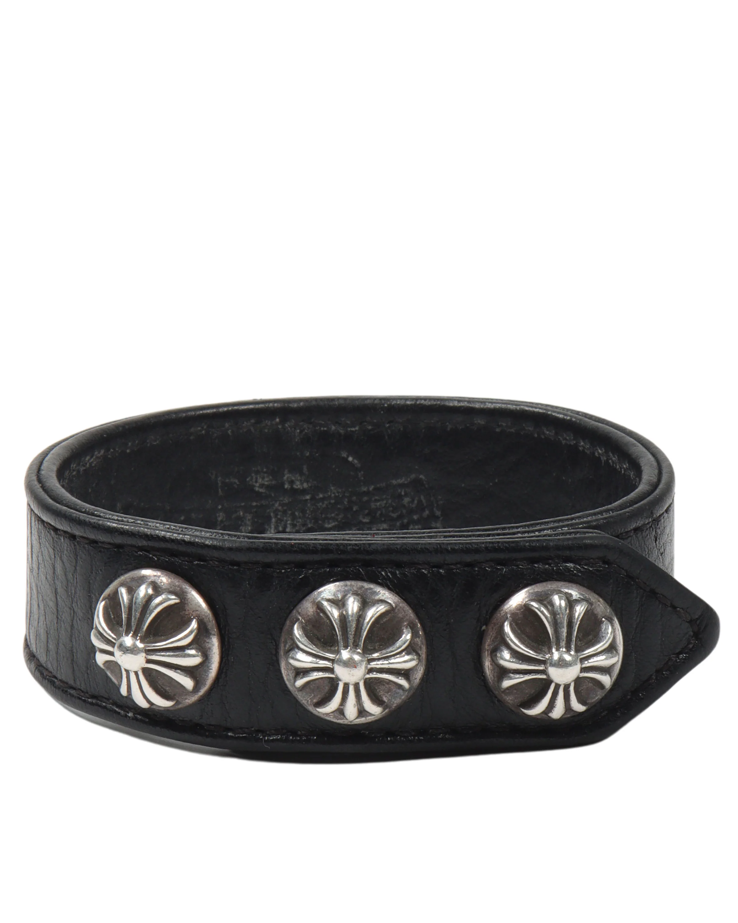 Chrome Hearts Leather Bracelet 3 Styles - Image 1