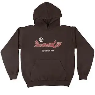 Sicko Pain Kapuzenpullover Braun - Image 1