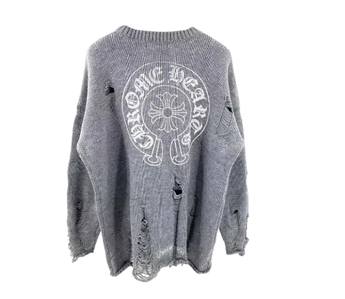 CHROME HEARTS RIPPED SWEATER thumbnail 2