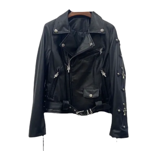 CHROME HEARTS LEATHER JACKET thumbnail 2