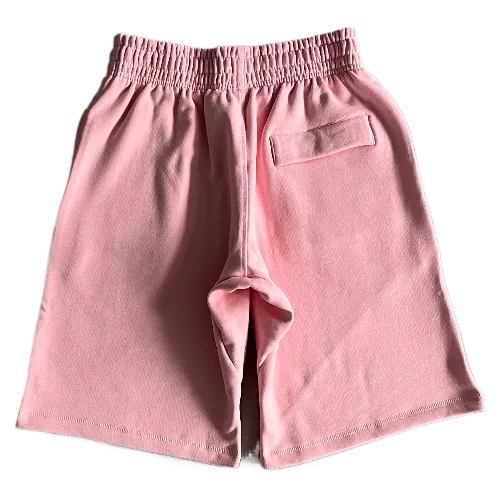 corteiz shorts pink letter thumbnail 2