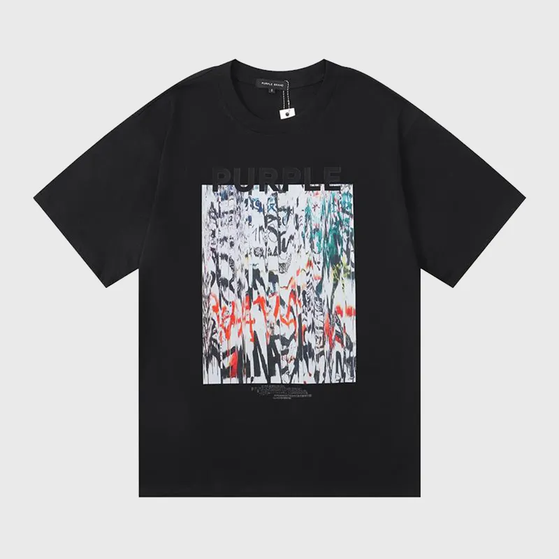 purple brand T-shirt thumbnail 2