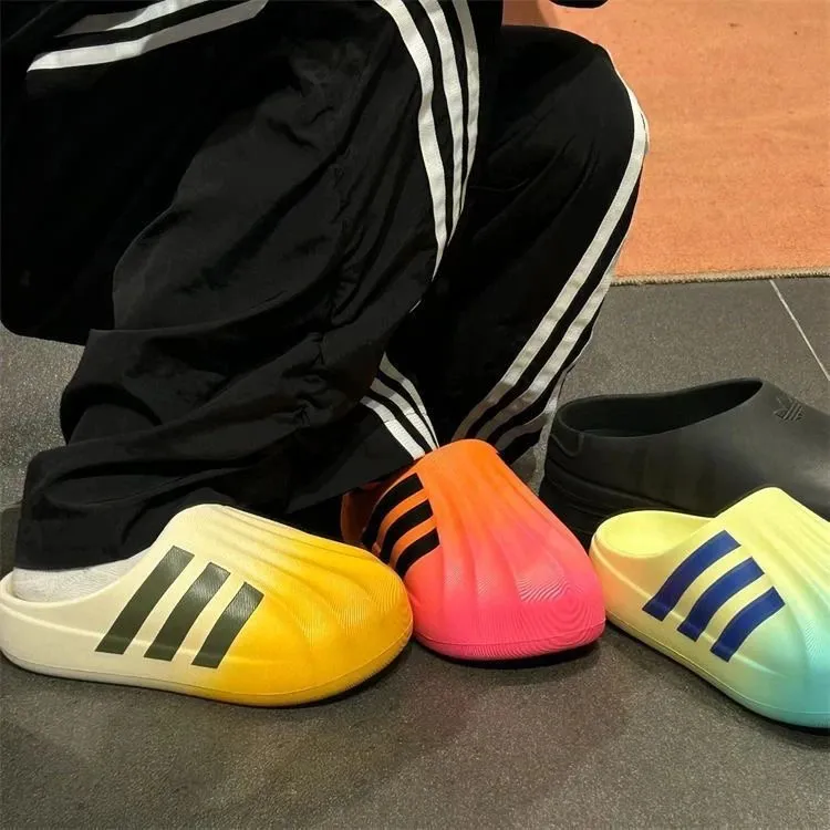 adidas Summer New Shell Head Half Dragged Clover Men s and Women s Baotou One Foot Versatile Thick 33 - Image 1