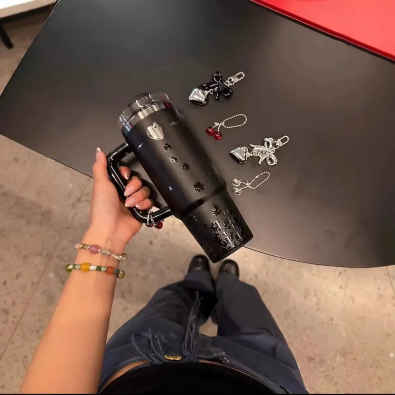 New STANLEY x Jennie co branded thermos cup panda store the best and most affordable products 49 - Image 1