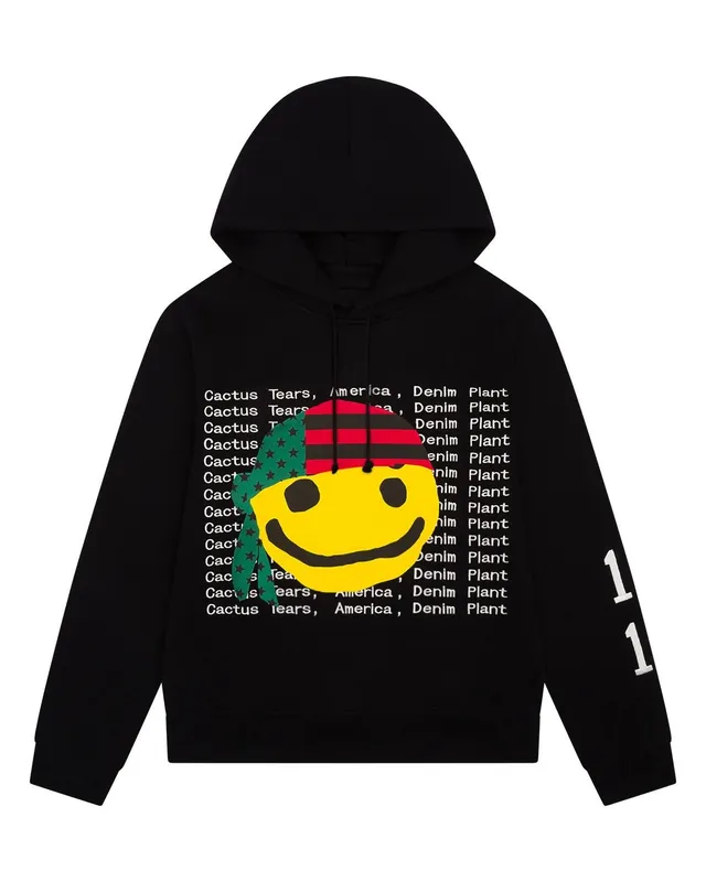 Denim Tears X CPFM Smiling Cartoon Kapok Hoodie Cactus Tears Hoodie 77