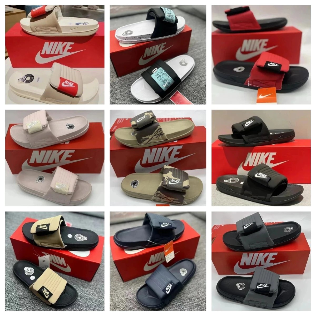 shoes — NK Style Adjustable Slides from Weidian