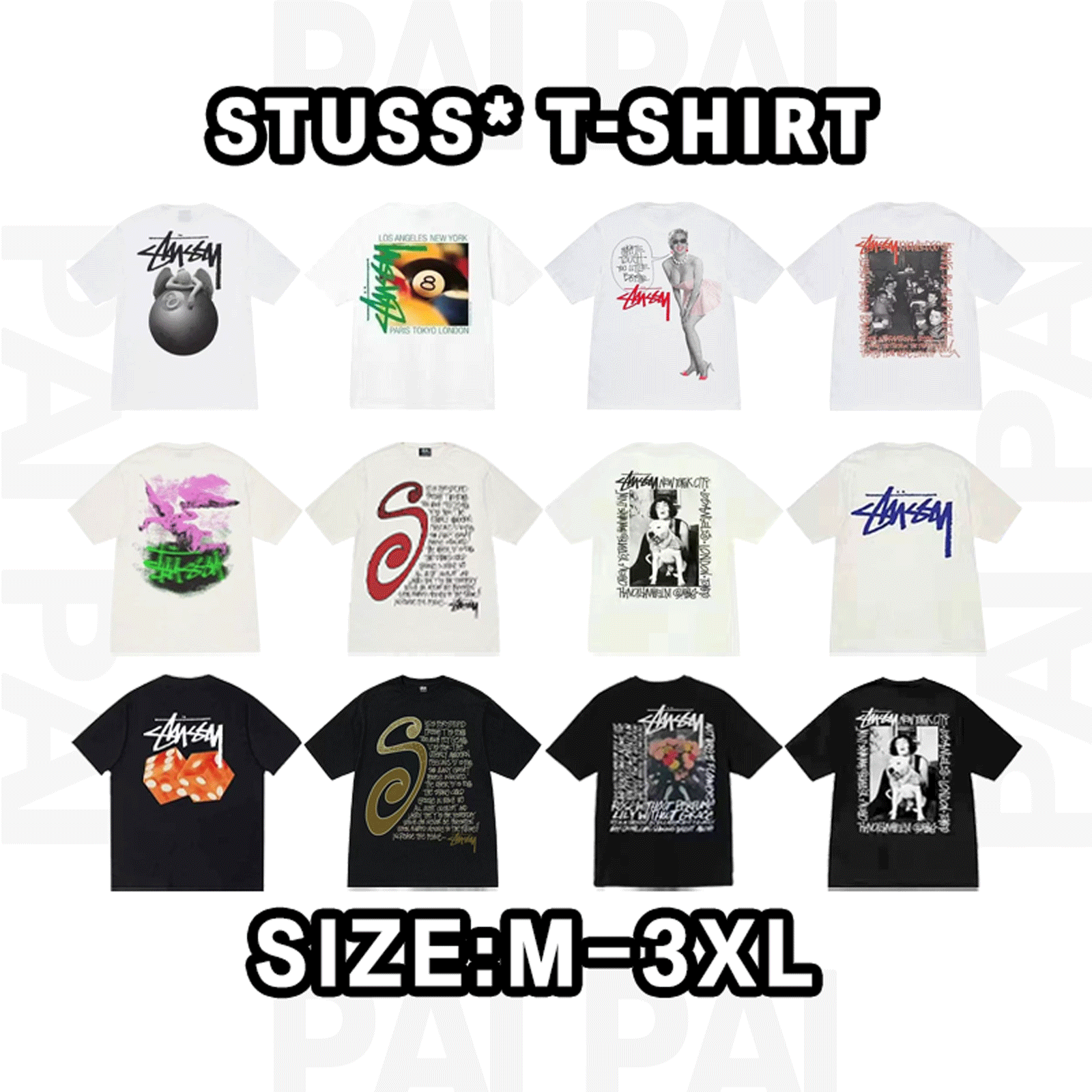 clothing — Stussy Classic T Shirt from Weidian