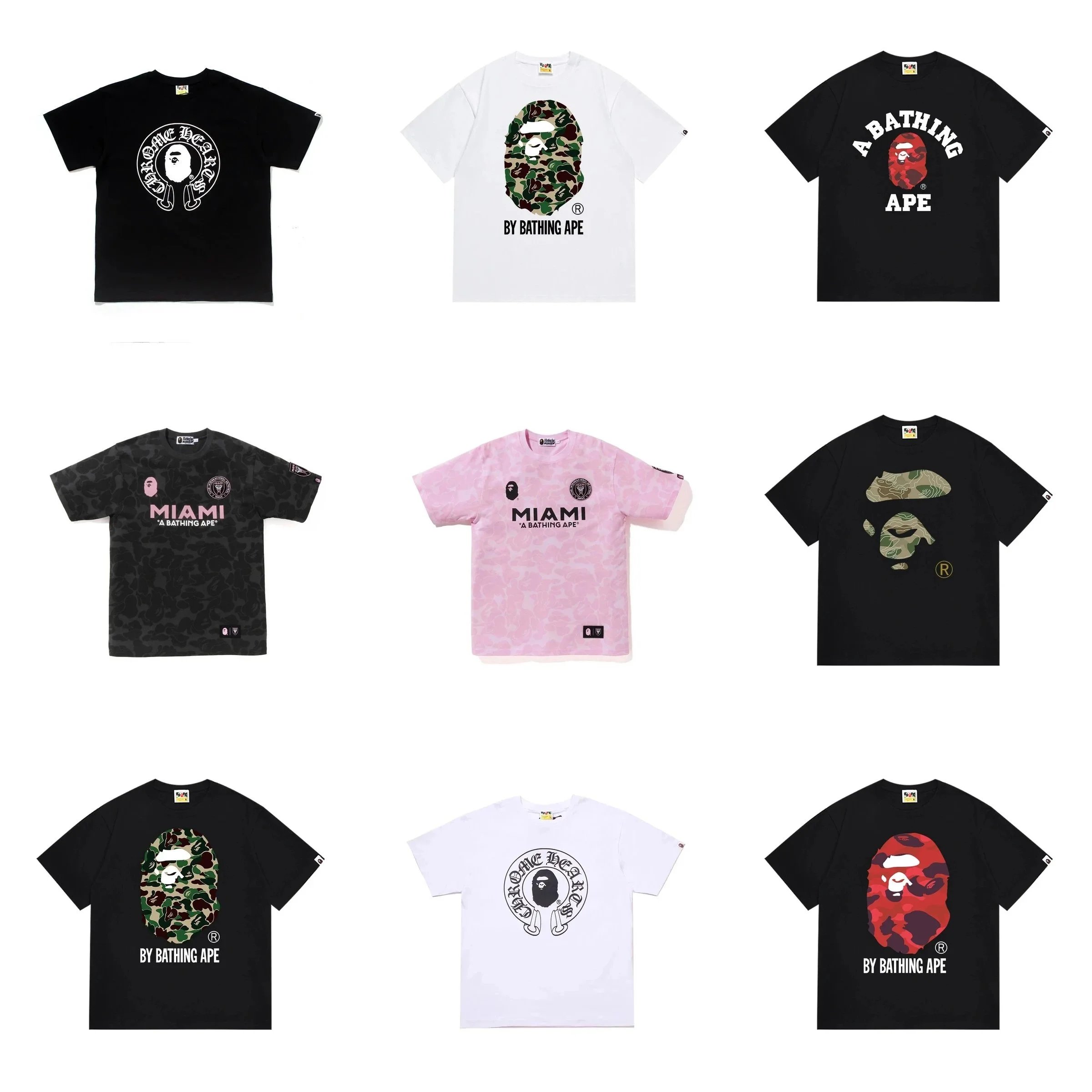 clothing — BAPE Shark Logo T Shirt from Weidian