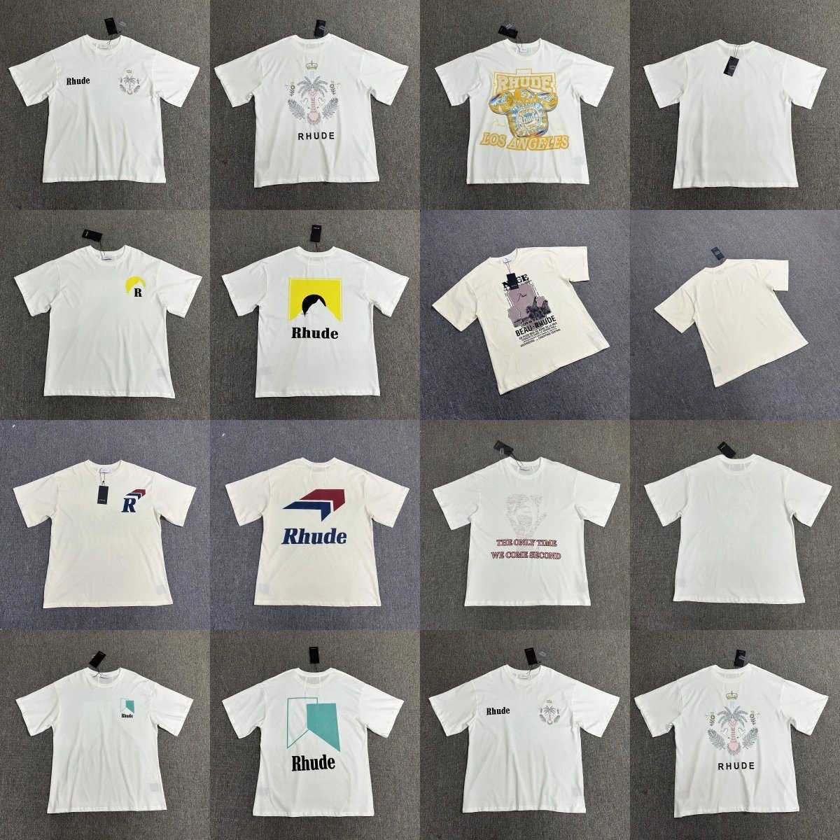 clothing — RHUDE Logo T Shirt from Weidian