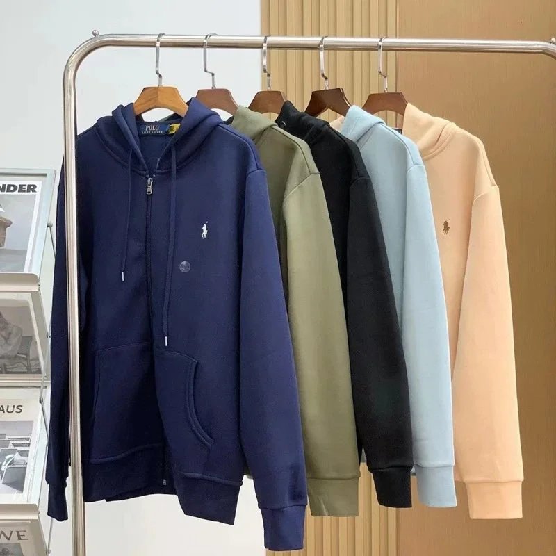 hoodies — Polo Ralph Lauren Zip Up Hoodie from Weidian