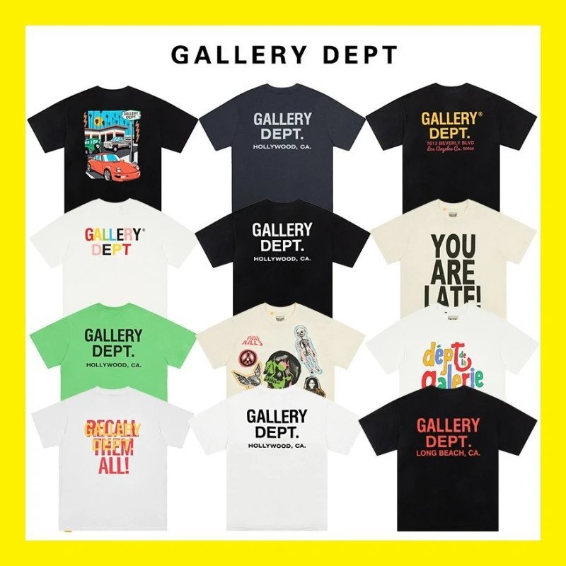tShirts — Gallery Dept Vintage Print T Shirt from Weidian