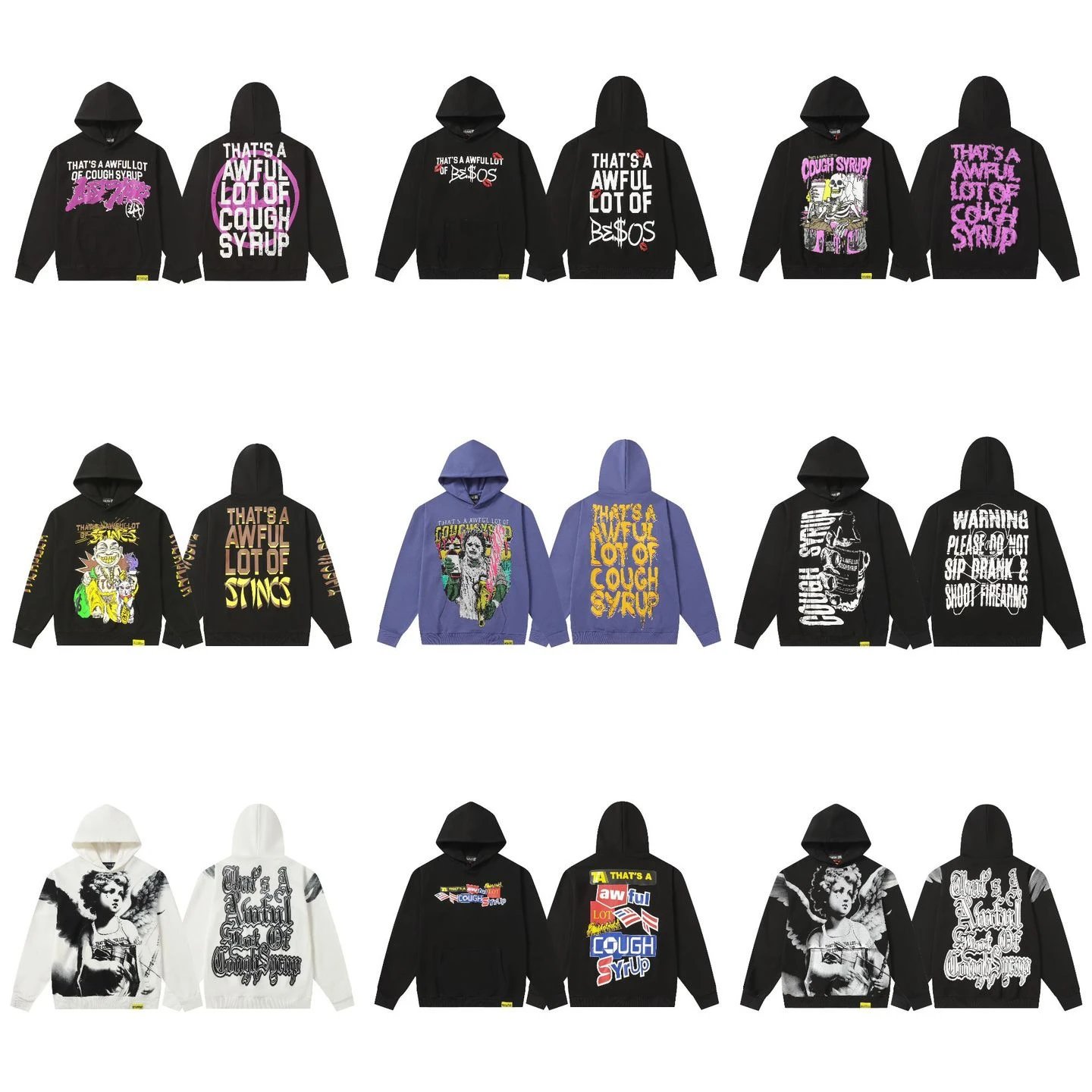 hoodies — That's Awful Oversized Cotton Hoodie from Weidian