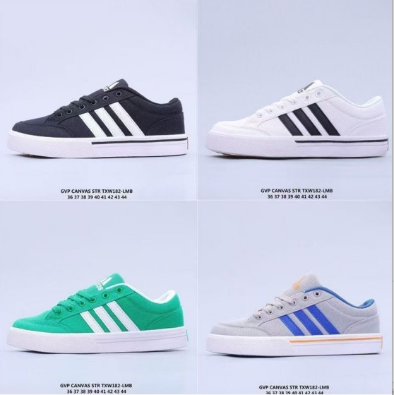 shoes — AD Style Canvas Court Sneakers from Weidian