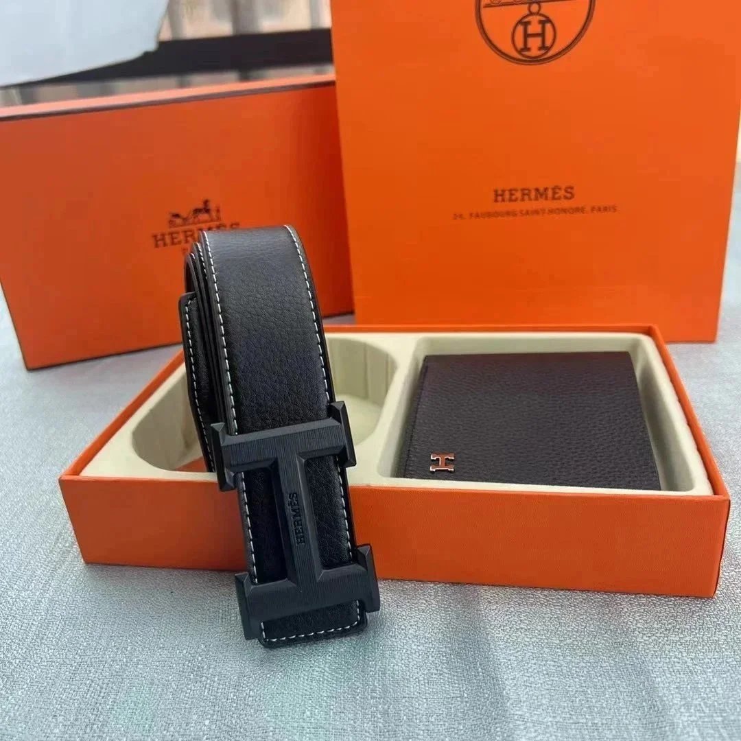 accessories — Designer Belt with Gift Box from Weidian