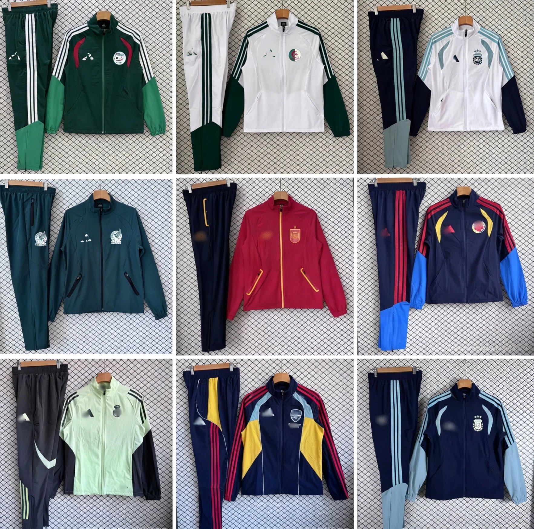 tracksuits — 26/27 National Team Windbreaker Tracksuit from Weidian