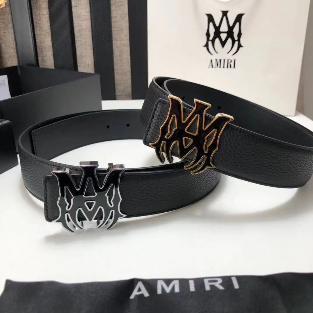 accessories — AMIRI Leather Business Belt from Weidian