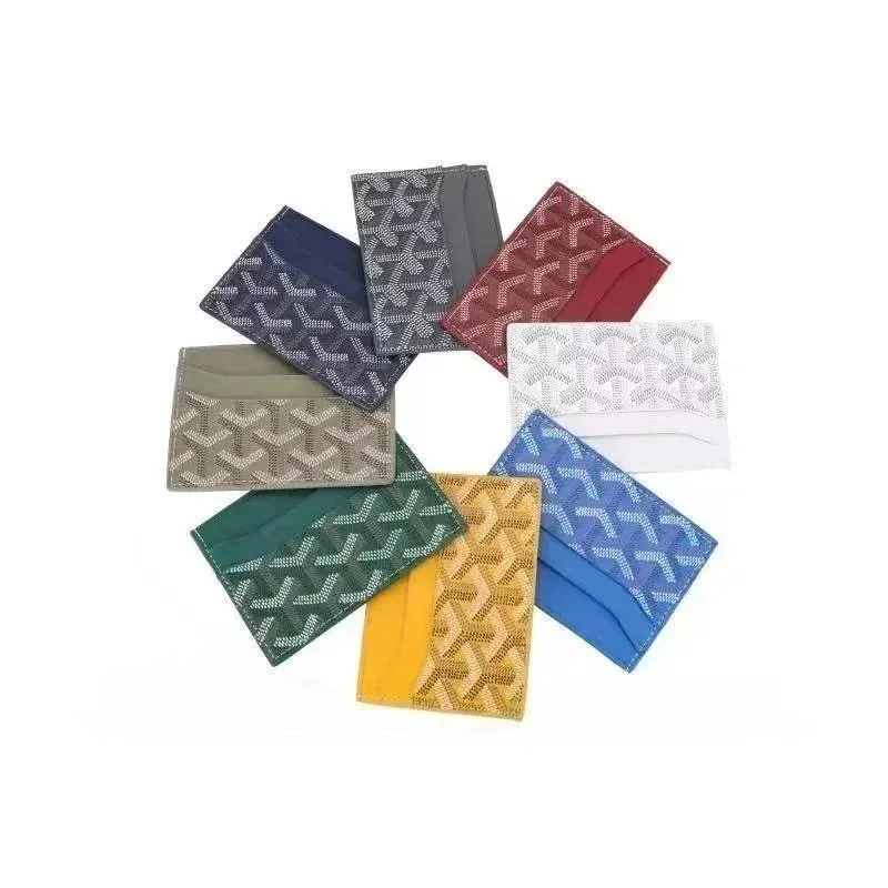 Goyard Canvas Card Holder - Image 1