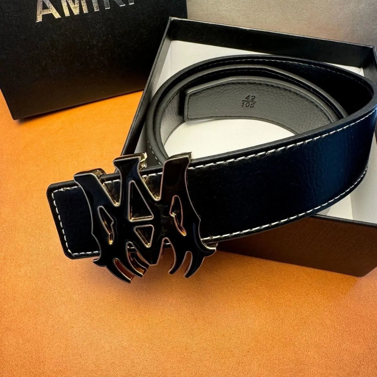 accessories — AM Style Logo Belt from Weidian