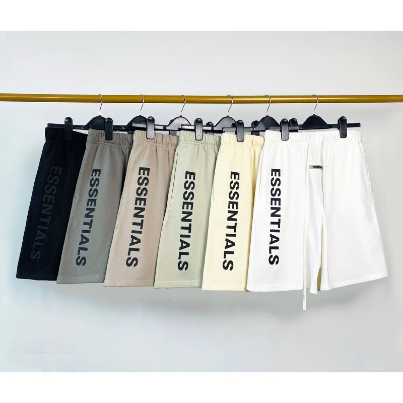 shorts — Essentials Style Logo Shorts from Weidian