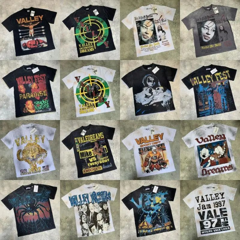 tShirts — Valley Style Vintage Rock Tee from Weidian