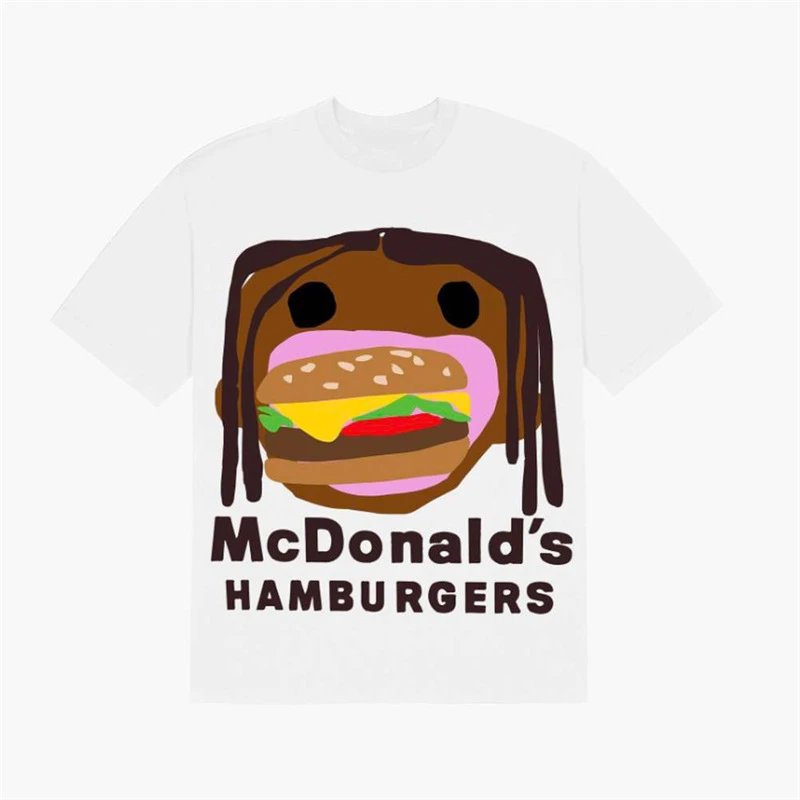 tShirts — TS Style Burger Graphic Tee from Weidian