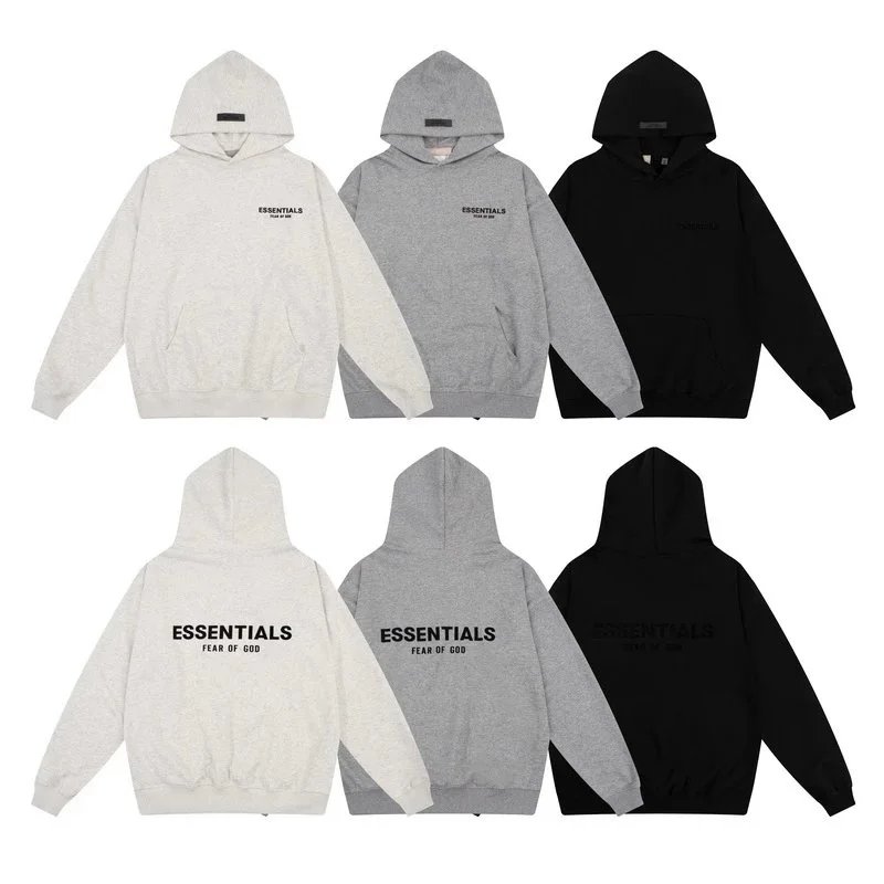 hoodies — Essentials Style Logo Hoodie from Weidian