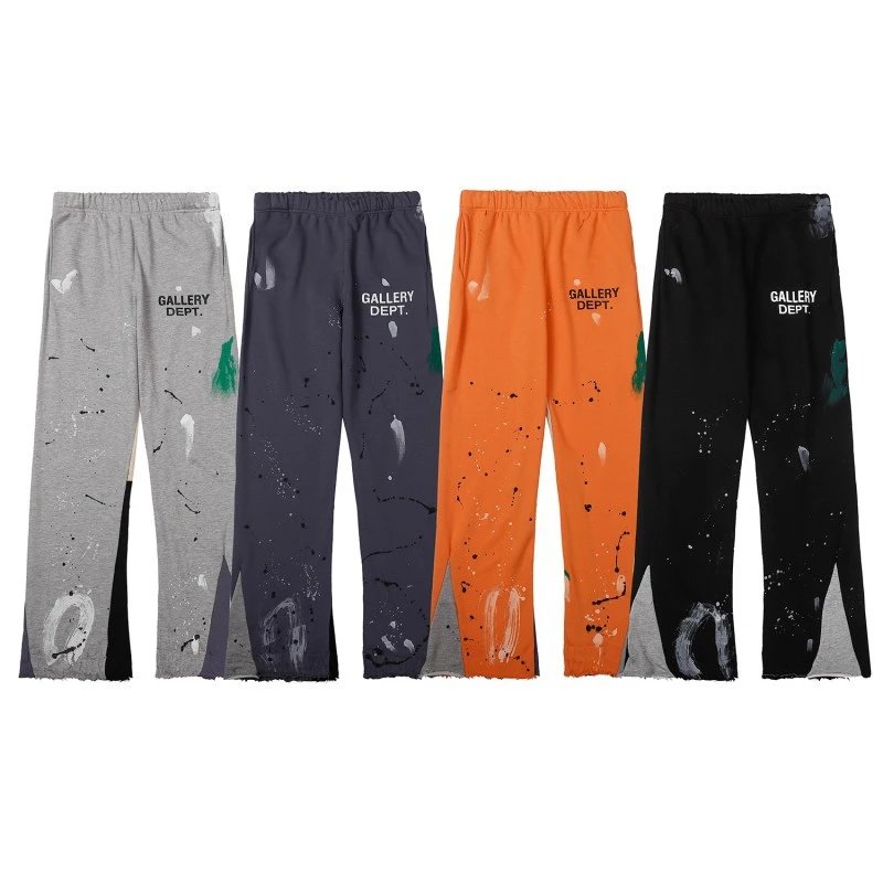 pants — Gallery Style Paint Sweatpants from Weidian