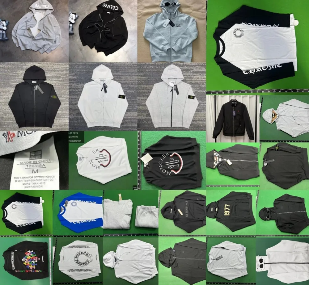 Designer-Style Long Sleeve Hoodie Collection - Image 1