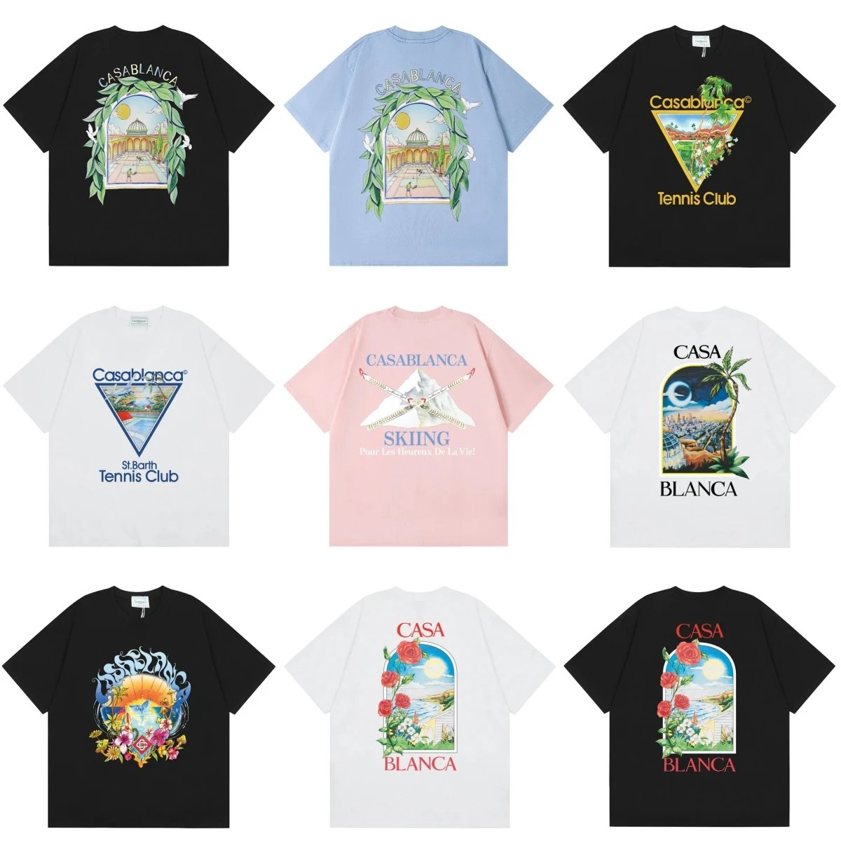 tShirts — Starry Castle Graphic Tee from Weidian