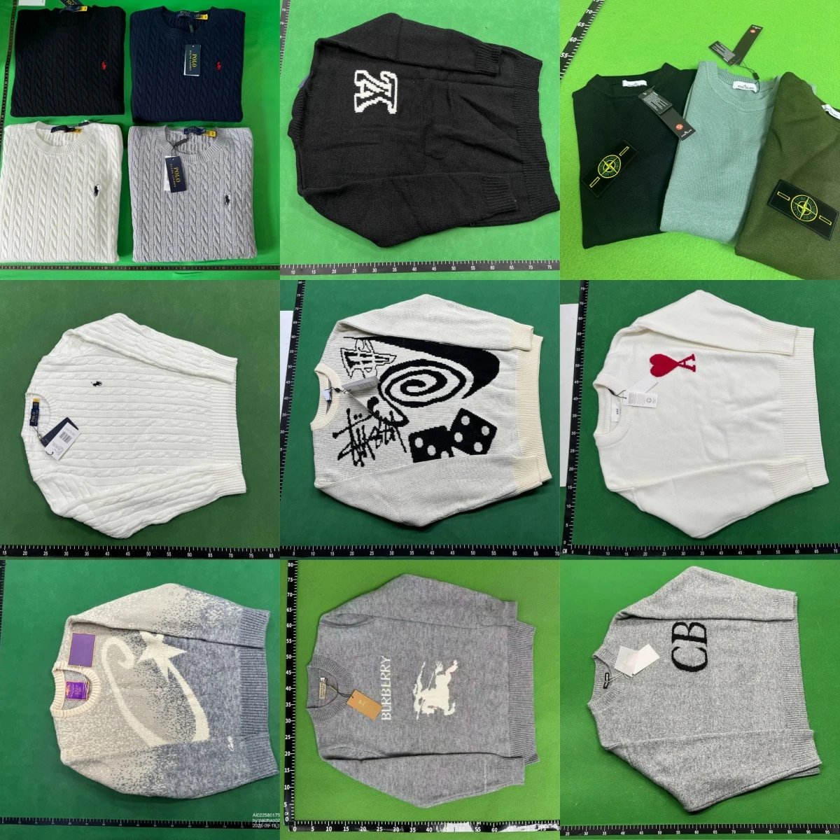 clothing — Knit Crewneck Sweater from Weidian